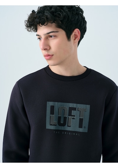 Erkek Sweat Lf2038245 Navy Lacivert