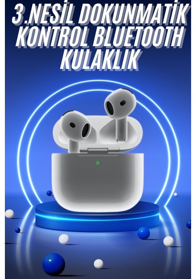 Yeni Nesil Kulak İçi Bluetooth Kulaklık Kablosuz Sesli Asistan - Hs08374137-7778 Renkli