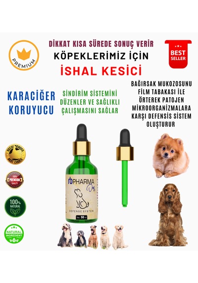 Rb Pharma Köpekler İçin İshal Kesici ve Karaciğer Koruyucu 50 ML