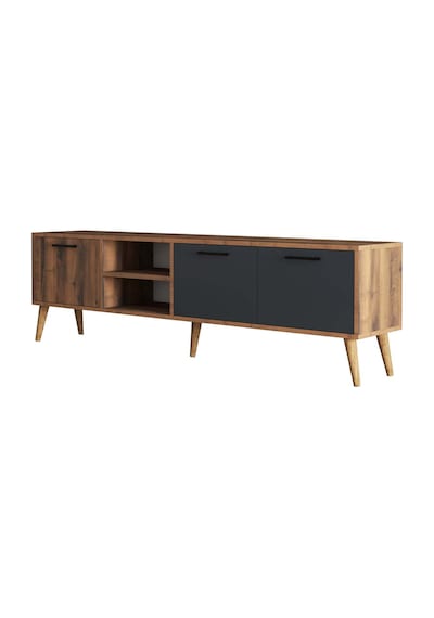 1581 Exxen 180 Cm Ahşap Ayaklı Tv Ünitesi