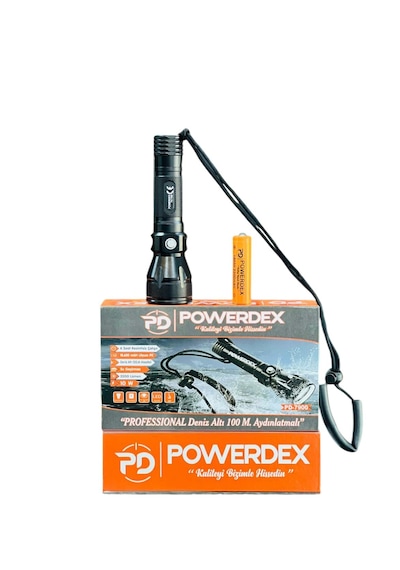 Pd-7900 100 Metre Profesyonel Deniz Altı Feneri