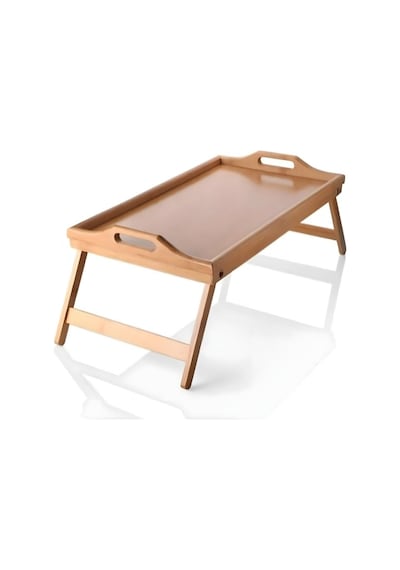 Mithra Life Katlanır Ayaklı Portatif Bambu Yatak Koltuk Piknik Keyif Tepsisi Mıt1142 Bambu