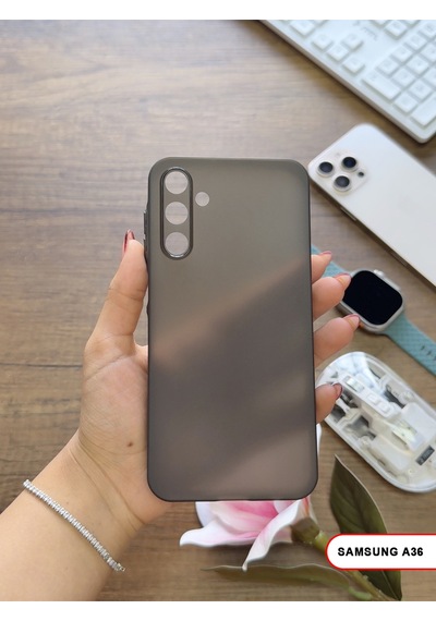 Samsung Galaxy A36 Uyumlu Süper İnce Mat Ultra Thin Silikon Kılıf Çok Renkli