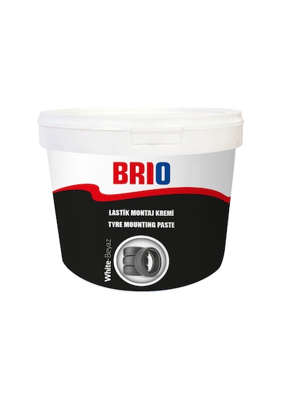 Brio Lastik Montaj Kremi Beyaz 5 KG
