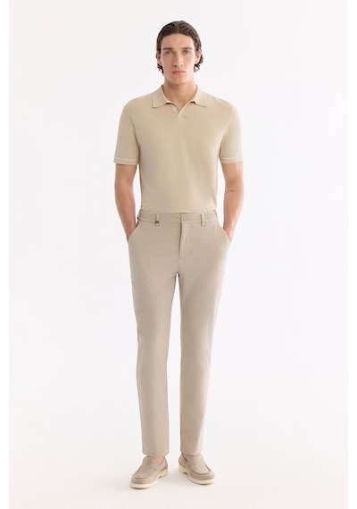 Avva Erkek Bej Beli Lastikli Viskon Karışımlı Elastan Slim Fit Chino Pantolon A61y3212 Avva Erkek Bej Beli Lastikli Viskon Karışımlı Elastan Slim Fit Chino Pantolon A61y3212