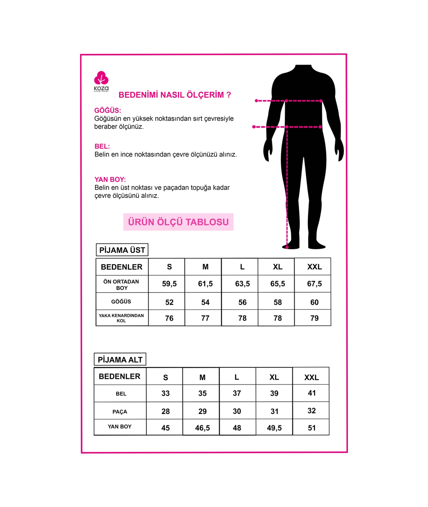 Koza İç Giyim Erkek Pamuklu Cep Detaylı Reglan Kol Pijama Takımı Ke30319 İndigo