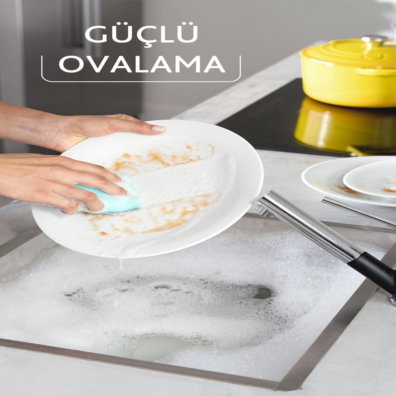 Vileda 3lü Pro Clean Düz Bulaşık Süngeri Vld0000000457