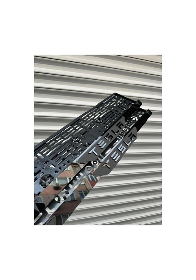 Vipplaka Tesla Uyumlu Mat Plakalık - 844320073