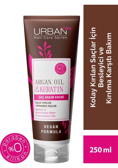 Urban Care Argan Oil & Keratin Saç Bakım Serisi Bakım Seti