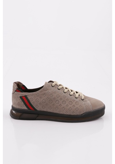 Dgn 17276 Erkek Bağcikli Casual Sneacker Ayakkabi 17276-17-R15006 Bej