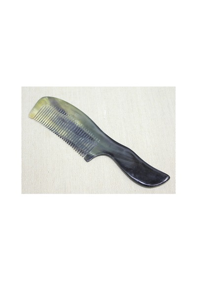 1 Adet Tutmalı Kemik Tarak 22 Cm Boy, Tutma Saplı Tasarım, Tarak / Comb Doğal