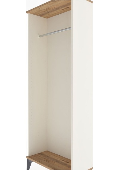 Arges Dolap Kapaklı Tek Askılı 60x30x163 Aytaşı-çam Aytaşı