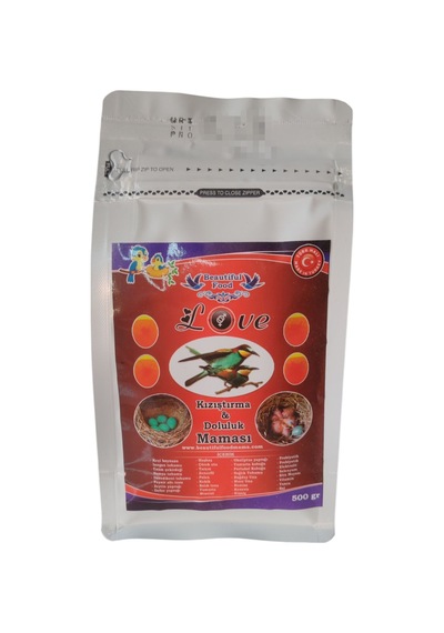 Beautiful Food Mama 500 Gr Love Kızıştırma Ve Doluluk Kuş Maması