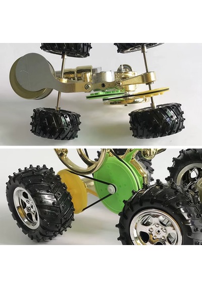 Ece Stirling Arabası Deney Seti Stirling Motoru Montajlı Metal