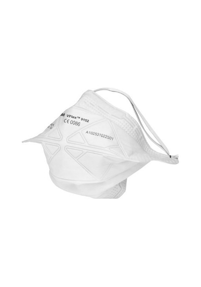 3m Vflex 9152e Ffp2 Partikül Toz Maskesi, Ventilsiz