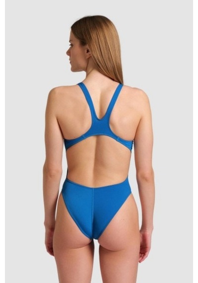 Arena Swim Tech Solid Kadın Yüzücü Mayosu 004763600 Mavi