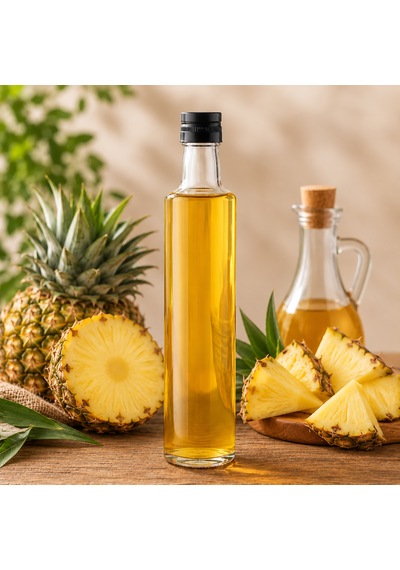 500 Ml Ananas Sirkesi Doğal Fermente, Katkısız Ve Geleneksel Üretim