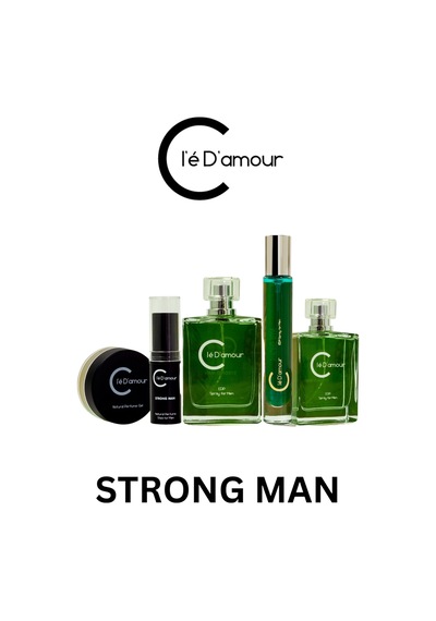 Strong Man Fougère/aromatik Men - 3 Lü Erkek Parfüm Seti 100 Ml - Vegan Diğer