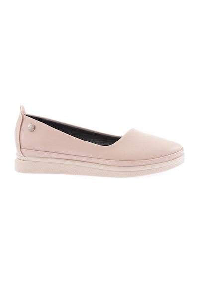 Dgn 2084-23y Kadin Dekolteli Loafer Ayakkabi 2084-1986-R0152 Bej