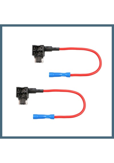 Agc Uygun Sepet Mikro Bıçak Sigorta Çoklayıcı Fuse Tap 2 Adet Agc Diğer