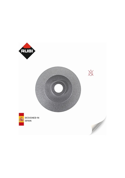 Rubi İnce Kumlu Kenar Taşlama Aparatı 45x20 -16946