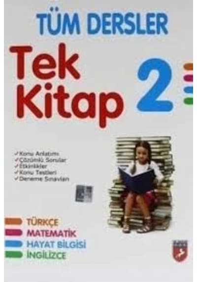02. Sınıf Tüm Dersler Tek Kitap Konu Anlatımlı