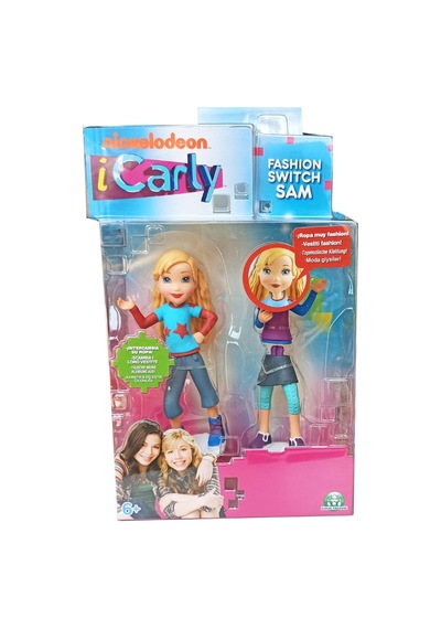 2 Li Icarly Fashion Switch Carly Ve Sam - İcarly Moda Giysileri - Değiştirilebilir Giysiler