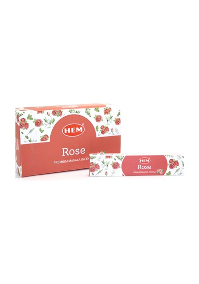 1 Adet Rose Masala Tütsü 15 Gr Paket Incense, Gül Kokulu Aromalı Tütsü