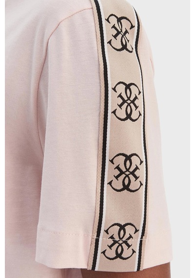 Guess Bayan T Shirt V3rı08 I3z14 G67b Pembe Pembe