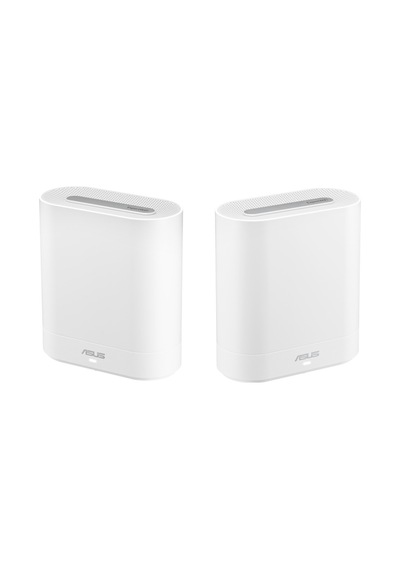 Asus EXPERT WIFI EBM68-W-2 AX7800 WIFI6-E Kurumsal Mesh Router 2-li Paket Beyaz