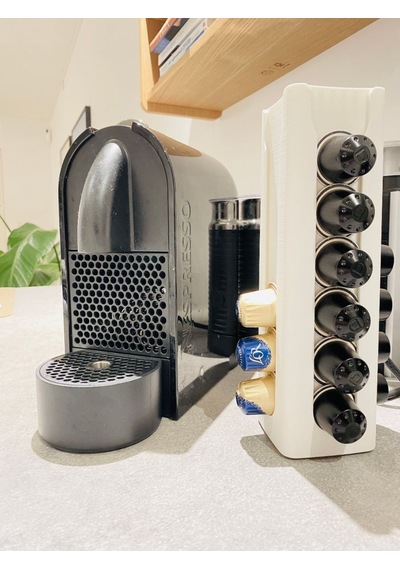 Nespresso Kapsül Kahve Kulesi Beyaz Çok Renkli