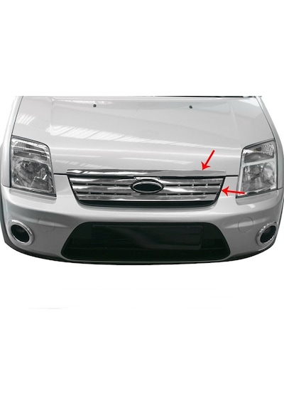 Ford Connect Krom Ön Panjur 2 Prç 2009-2014 Arası P.çelik