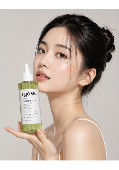 Ryosei Matcha Yüz Toniği 200 Ml Matcha & Pirinç Özlü Niacinamide + Salisilik Asit Japon Formüllü