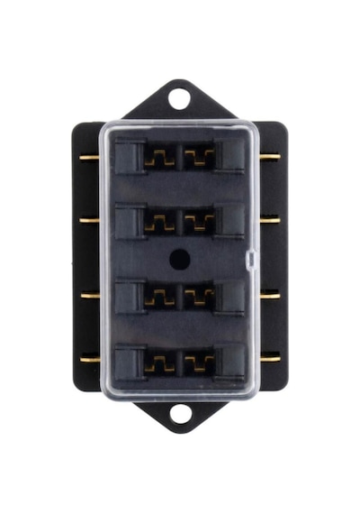 Dört Yuvalı Bıçak Sigorta Kutusu Ak-sa 01-001