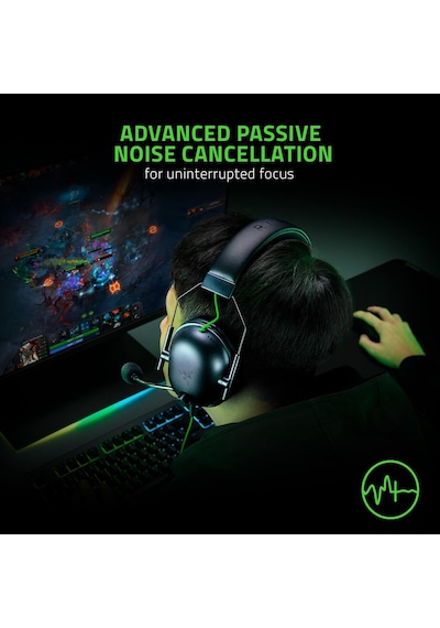 Razer Blackshark V2 X - Premium Espor Oyun Kulaklığı 50mm Sürücü