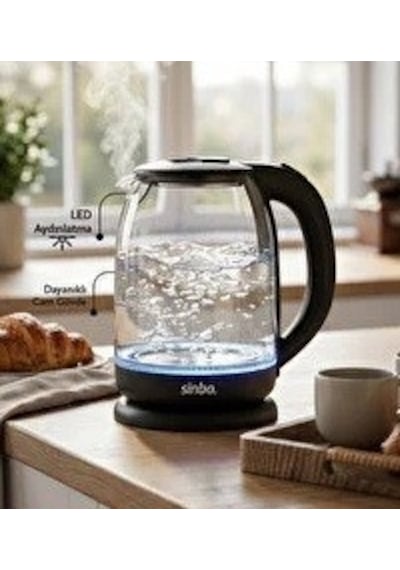 Sinbo Sk-8030 Cam Su Isıtıcı Kettle 1,8 Lt