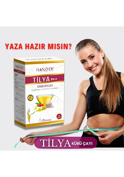 Tilya Kürü Form Çayı Kuşburnu Altın Otu Ihlamur 20 Süzen Poşet
