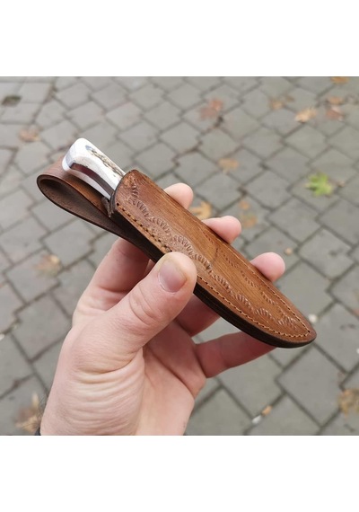 B. C. Mini Bushcraft Kamp Bıçağı (Geyik) Kahverengi