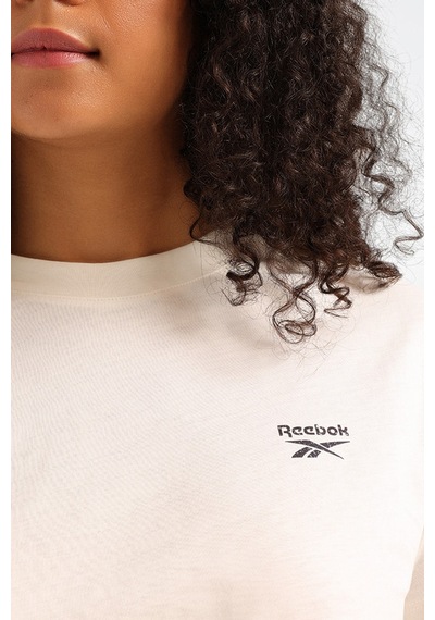 Reebok New Id Unıq Tee Ekru Kadın Kısa Kol T-shirt Ekru-102055628