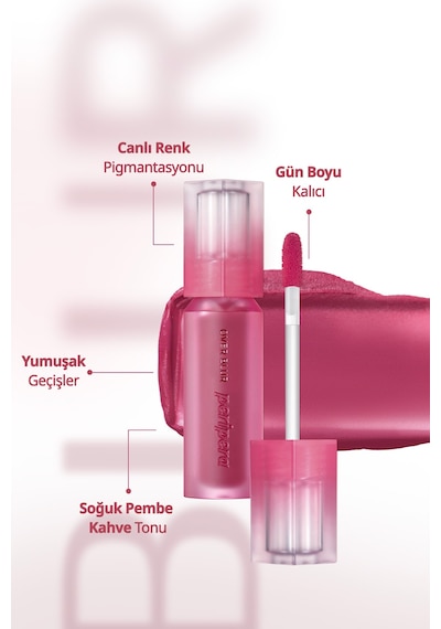 Perıpera Over Blur Tint 007 Cooling Up Pink 007