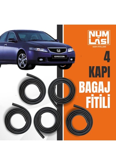Honda Accord 2003-2008 4 Kapı + Bagaj Fitili-a Kalite-numlas-nm6027