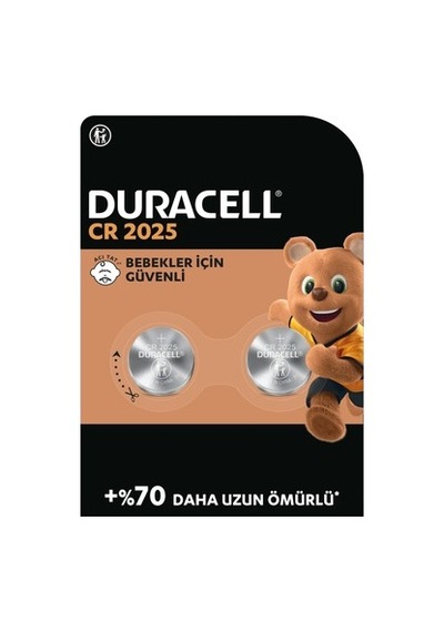 2'li Paket Lityum Düğme Pil, Yüksek Performans