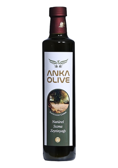 Anka Olive Erken Hasat Soğuk Sıkım Cam Şişe 500 ML