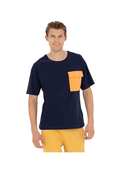 U.S. Polo Assn. Erkek Comfort Bisiklet Yaka Tişört Lacivert
