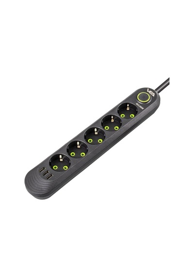 Vea Va-21561 5'li 3 Usb'li 1.5 Metre Akım Korumalı Priz Siyah