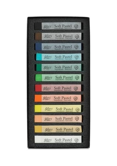 Mungyo Mpv-12 Pastel Boya Yumuşak Toz Pastel, 12 Renk Diğer