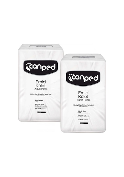Canped Emici Külot Büyük Boy Large 30 Adet X 2 Adett PKT.CANPED.110 L