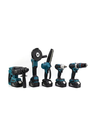 Dawreek Beşli Set MK350 (Budama Testeresi 13 MM Ç.Mandren+S.Sıkma+Ş.Spral+Ş.Hilti)