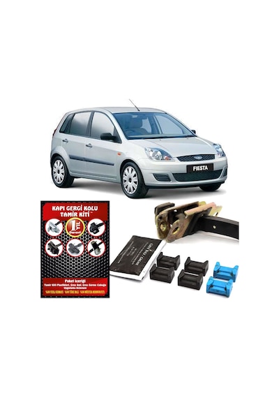 Barrer Ford Fiesta Kapı Gergi (Limitör) Tamir Kiti 2001-2008
