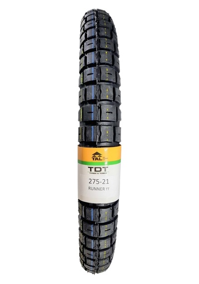 Tdt Tyres 275-21 Tt Tubetype/ İç Lastikli Tip Motosiklet Lastiği Runner06